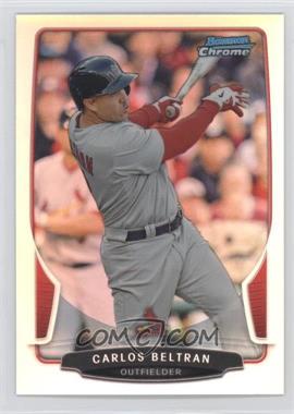 2013 Bowman Chrome - [Base] - Refractor #35 - Carlos Beltran