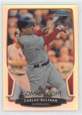 2013 Bowman Chrome - [Base] - Refractor #35 - Carlos Beltran