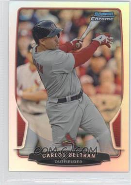 2013 Bowman Chrome - [Base] - Refractor #35 - Carlos Beltran