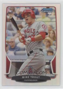 2013 Bowman Chrome - [Base] - Refractor #50 - Mike Trout