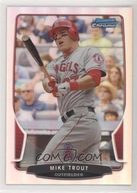 2013 Bowman Chrome - [Base] - Refractor #50 - Mike Trout [EX to NM]