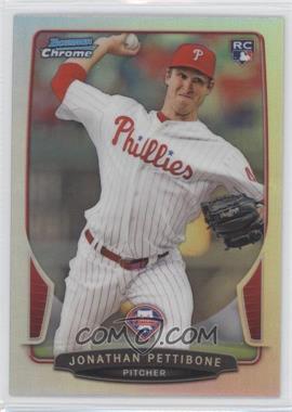 2013 Bowman Chrome - [Base] - Refractor #62 - Jonathan Pettibone