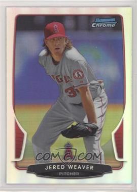 2013 Bowman Chrome - [Base] - Refractor #63 - Jered Weaver