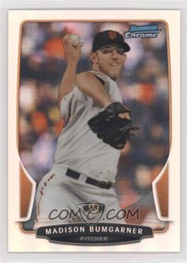 2013 Bowman Chrome - [Base] - Refractor #74 - Madison Bumgarner