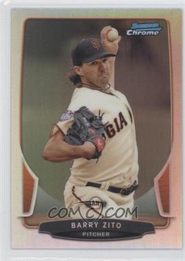 2013 Bowman Chrome - [Base] - Refractor #85 - Barry Zito