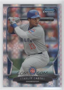 2013 Bowman Chrome - [Base] - Retail X-Fractor #187 - Starlin Castro