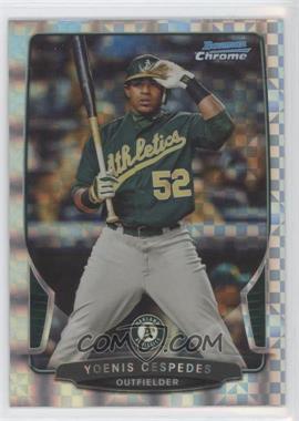 2013 Bowman Chrome - [Base] - Retail X-Fractor #34 - Yoenis Cespedes