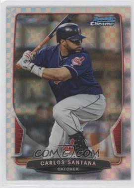 2013 Bowman Chrome - [Base] - Retail X-Fractor #67 - Carlos Santana