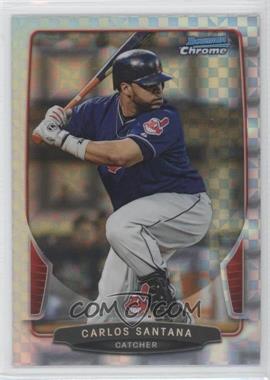 2013 Bowman Chrome - [Base] - Retail X-Fractor #67 - Carlos Santana