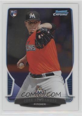 2013 Bowman Chrome - [Base] #103 - Jose Fernandez