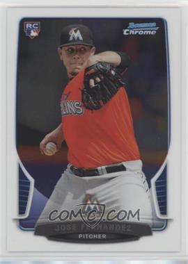 2013 Bowman Chrome - [Base] #103 - Jose Fernandez