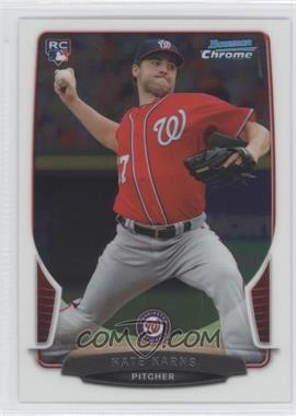 2013 Bowman Chrome - [Base] #115 - Nate Karns