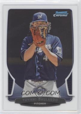 2013 Bowman Chrome - [Base] #151 - Yovani Gallardo