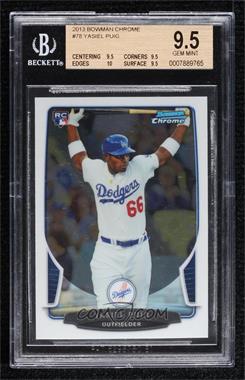 2013 Bowman Chrome - [Base] #78 - Yasiel Puig [BGS 9.5 GEM MINT]