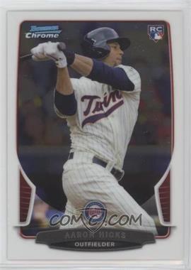 2013 Bowman Chrome - [Base] #9 - Aaron Hicks