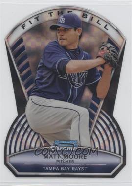 2013 Bowman Chrome - Fit the Bill - X-Fractor #FTB-MMO - Matt Moore /24