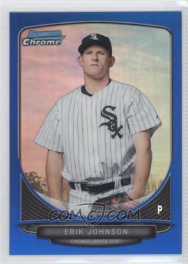 2013 Bowman Chrome - Prospects - Blue Refractor #BCP122 - Erik Johnson /250