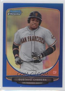 2013 Bowman Chrome - Prospects - Blue Refractor #BCP136 - Gustavo Cabrera /250