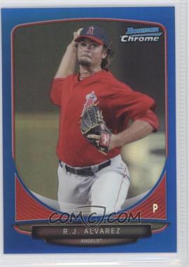 2013 Bowman Chrome - Prospects - Blue Refractor #BCP170 - R.J. Alvarez /250