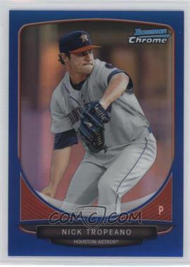 2013 Bowman Chrome - Prospects - Blue Refractor #BCP179 - Nick Tropeano /250