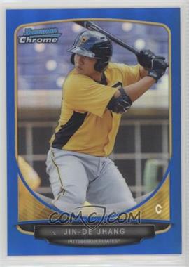 2013 Bowman Chrome - Prospects - Blue Refractor #BCP211 - Jin-De Jhang /250