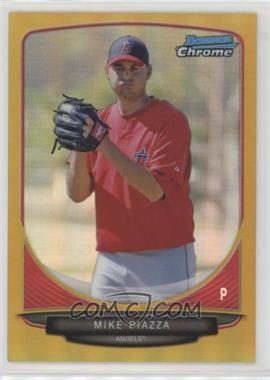 2013 Bowman Chrome - Prospects - Gold Refractor #BCP130 - Mike Piazza /50