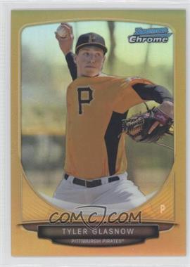 2013 Bowman Chrome - Prospects - Gold Refractor #BCP134 - Tyler Glasnow /50