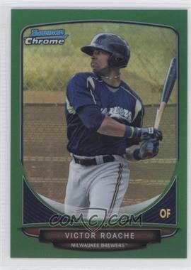 2013 Bowman Chrome - Prospects - Green Refractor #BCP127 - Victor Roache