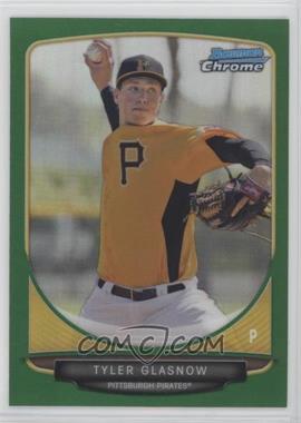 2013 Bowman Chrome - Prospects - Green Refractor #BCP134 - Tyler Glasnow