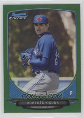 2013 Bowman Chrome - Prospects - Green Refractor #BCP182 - Roberto Osuna