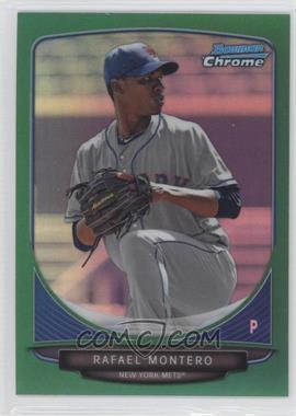 2013 Bowman Chrome - Prospects - Green Refractor #BCP204 - Rafael Montero