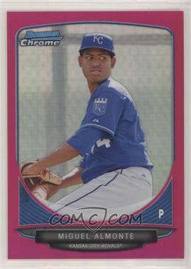 2013 Bowman Chrome - Prospects - Magenta Refractor #BCP131 - Miguel Almonte /35