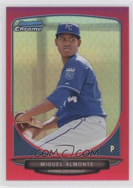 2013 Bowman Chrome - Prospects - Magenta Refractor #BCP131 - Miguel Almonte /35