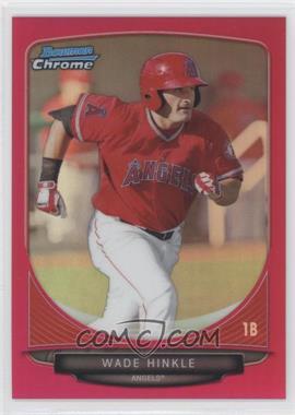 2013 Bowman Chrome - Prospects - Magenta Refractor #BCP181 - Wade Hinkle /35