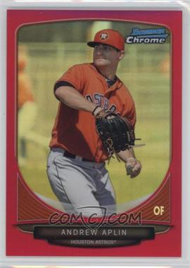 2013 Bowman Chrome - Prospects - Magenta Refractor #BCP199 - Andrew Aplin /35