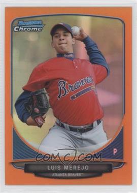 2013 Bowman Chrome - Prospects - Orange Refractor #BCP151 - Luis Merejo /25