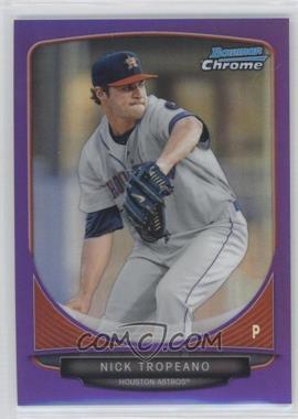 2013 Bowman Chrome - Prospects - Purple Refractor #BCP179 - Nick Tropeano /199