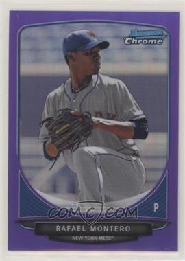 2013 Bowman Chrome - Prospects - Purple Refractor #BCP204 - Rafael Montero /199