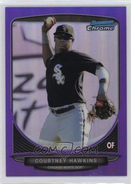 2013 Bowman Chrome - Prospects - Purple Refractor #BCP217 - Courtney Hawkins /199