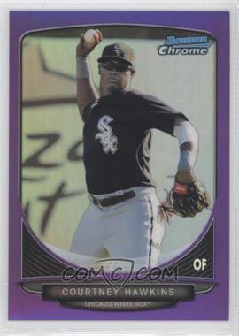 2013 Bowman Chrome - Prospects - Purple Refractor #BCP217 - Courtney Hawkins /199