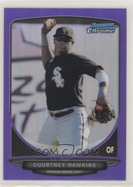 2013 Bowman Chrome - Prospects - Purple Refractor #BCP217 - Courtney Hawkins /199