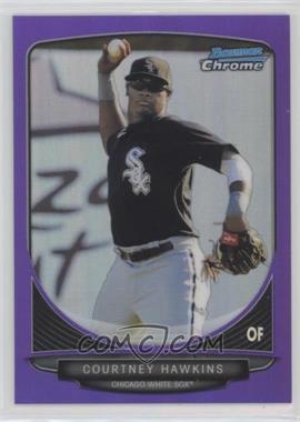 2013 Bowman Chrome - Prospects - Purple Refractor #BCP217 - Courtney Hawkins /199