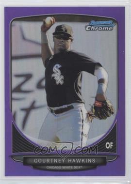 2013 Bowman Chrome - Prospects - Purple Refractor #BCP217 - Courtney Hawkins /199