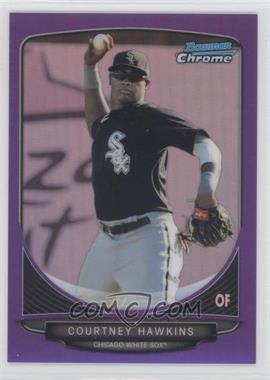 2013 Bowman Chrome - Prospects - Purple Refractor #BCP217 - Courtney Hawkins /199