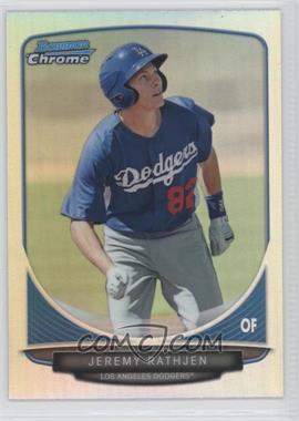 2013 Bowman Chrome - Prospects - Refractor #BCP142 - Jeremy Rathjen