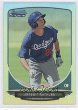 2013 Bowman Chrome - Prospects - Refractor #BCP142 - Jeremy Rathjen