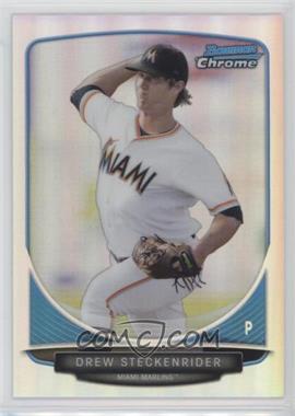 2013 Bowman Chrome - Prospects - Refractor #BCP183 - Drew Steckenrider