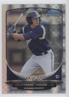 2013 Bowman Chrome - Prospects - Retail X-Fractor #BCP158 - Tyrone Taylor