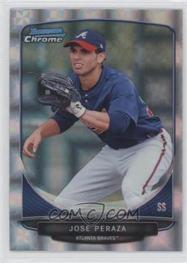 2013 Bowman Chrome - Prospects - Retail X-Fractor #BCP187 - Jose Peraza