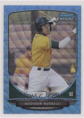 2013 Bowman Chrome - Prospects - Wrapper Redemption Blue Wave Refractor #BCP113 - Addison Russell